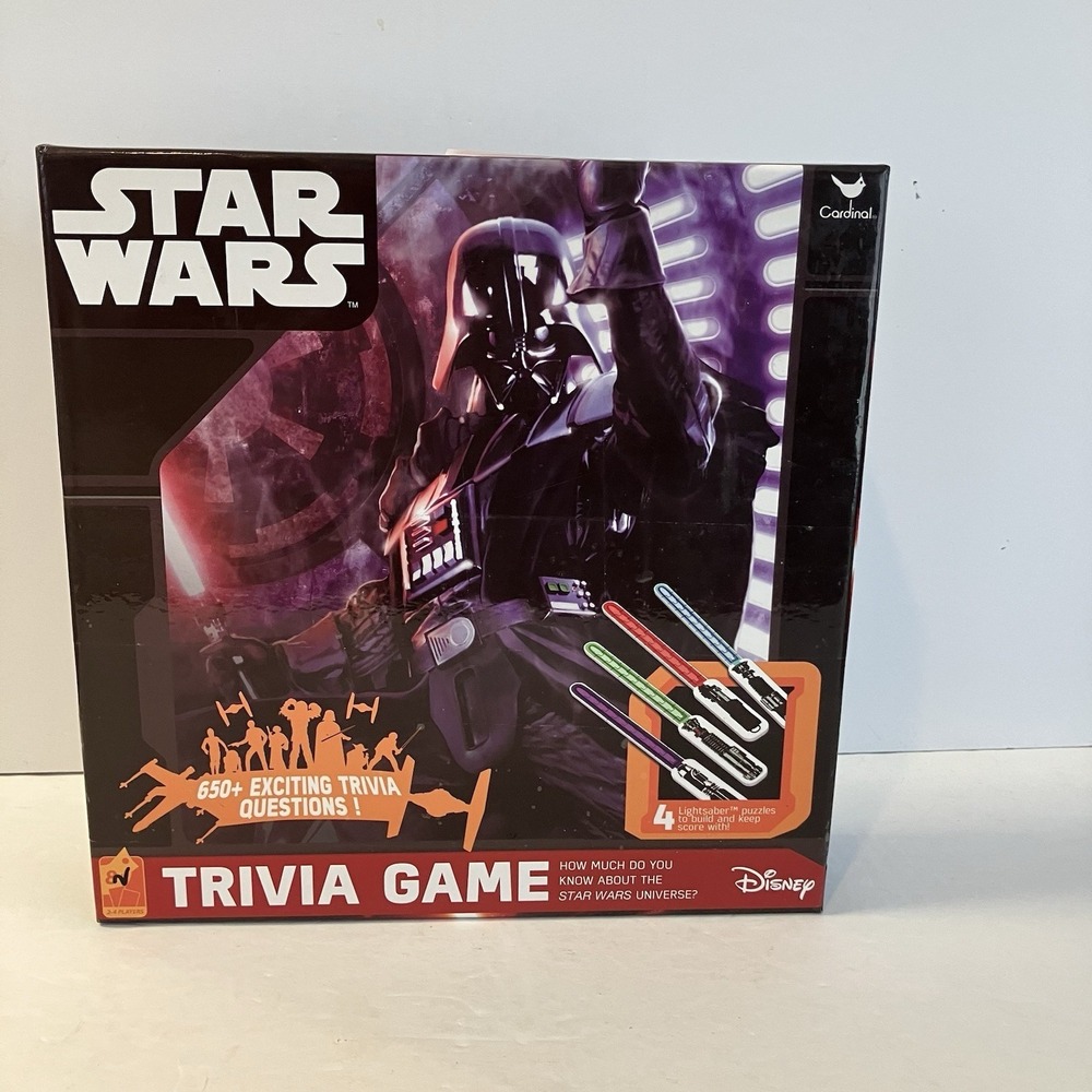 Star Wars Trivia Game  650 Exciting Trivia Family Game‎ 2 to 4 Players